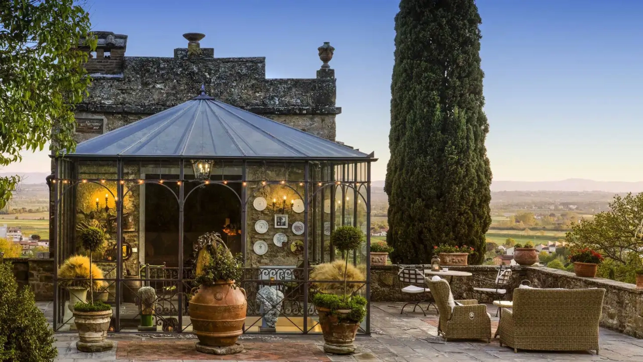 Gazebo esterno relais Il Falconiere