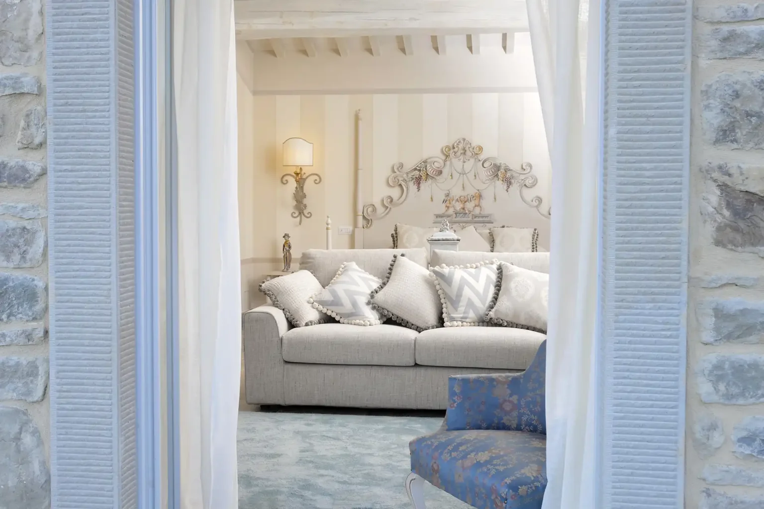 Living junior suite Il Falconiere