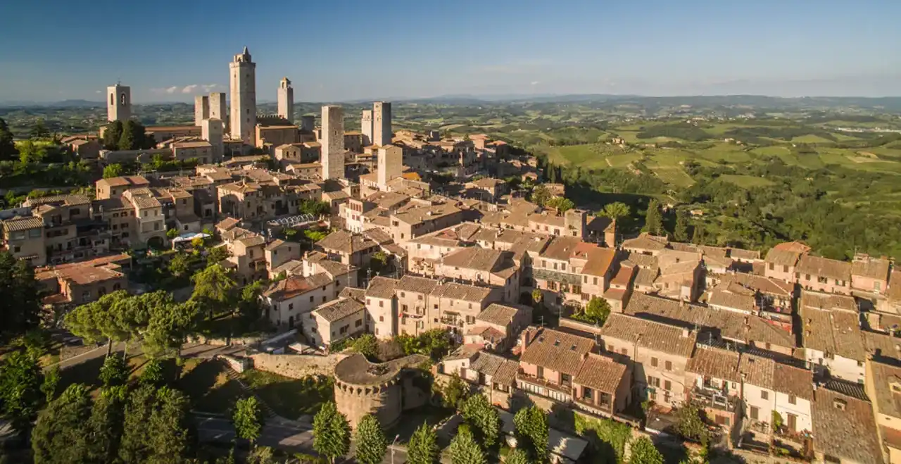 Veduta Montepulciano Toscana