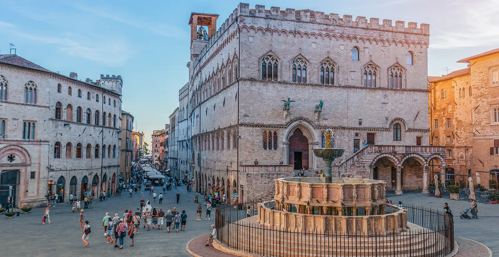 Piazza IV novembre Perugia