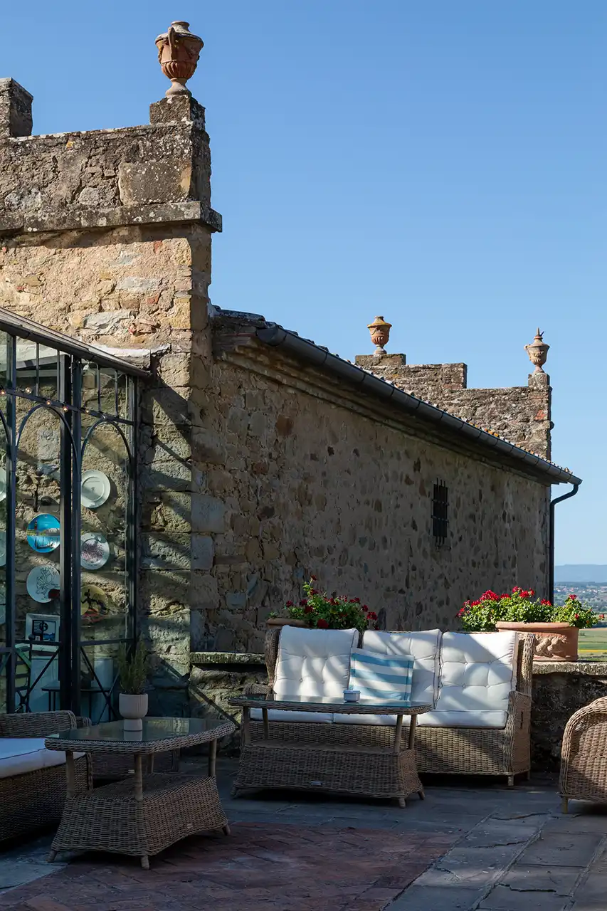 Terrazza Cortona Toscana