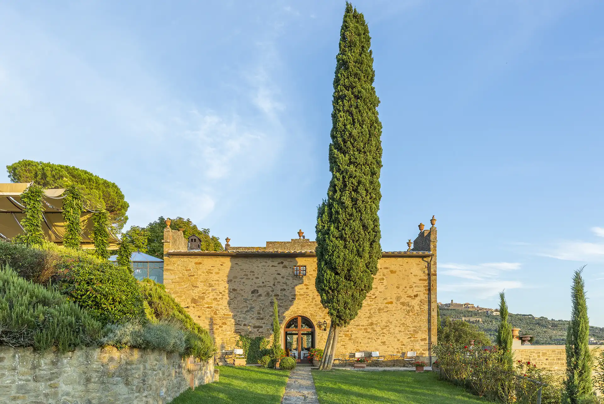 Ingresso Villa San Martino Il Falconiere